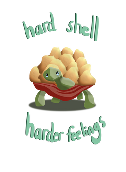 Emotional Turtle Sticker