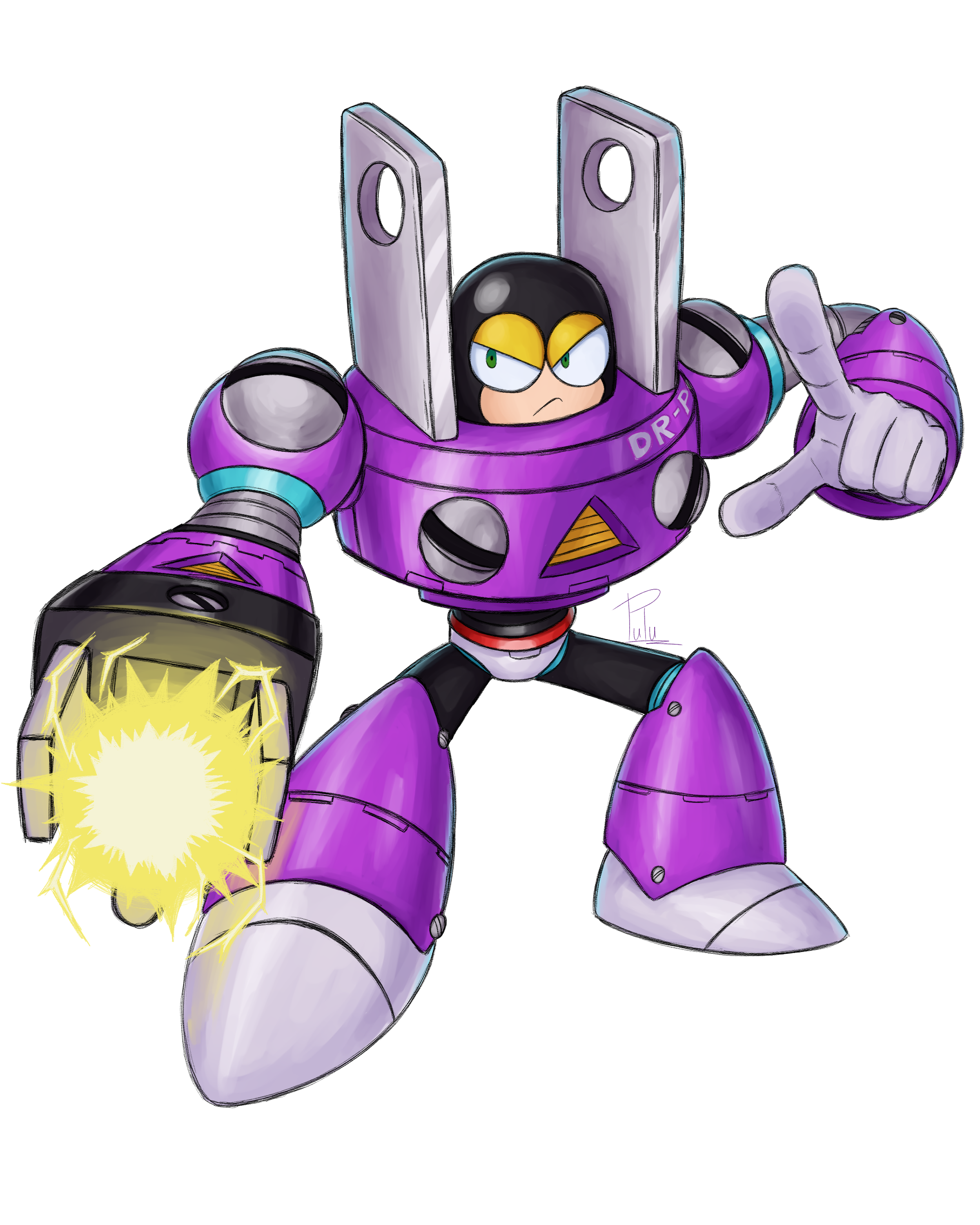 Plug man by PikaPulu on DeviantArt