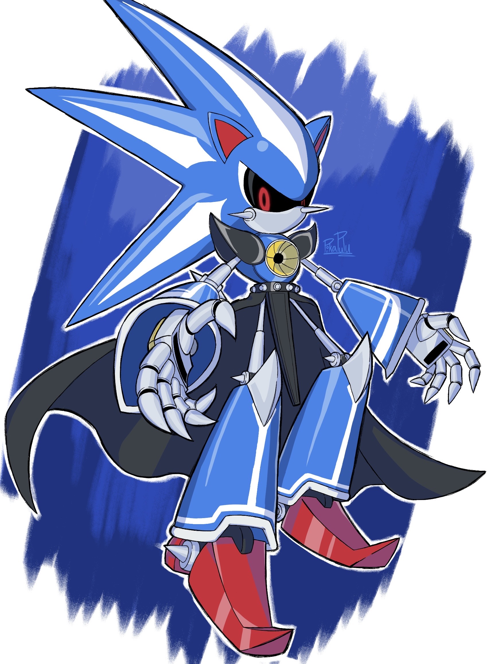 Neo Metal Sonic Sprite Preview by Matheus30cs on DeviantArt