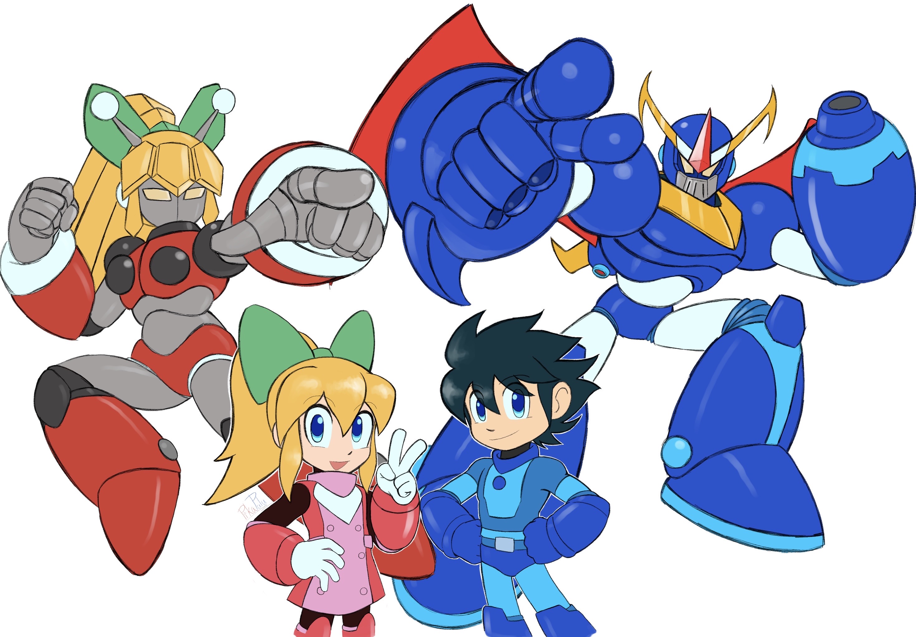 Mvc Rol Icon Character Select mvc Mega Man and Roll hyper mechs by PikaPulu on DeviantArt