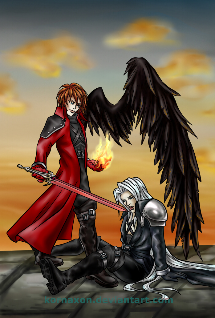 Taste your defeat, Sephiroth