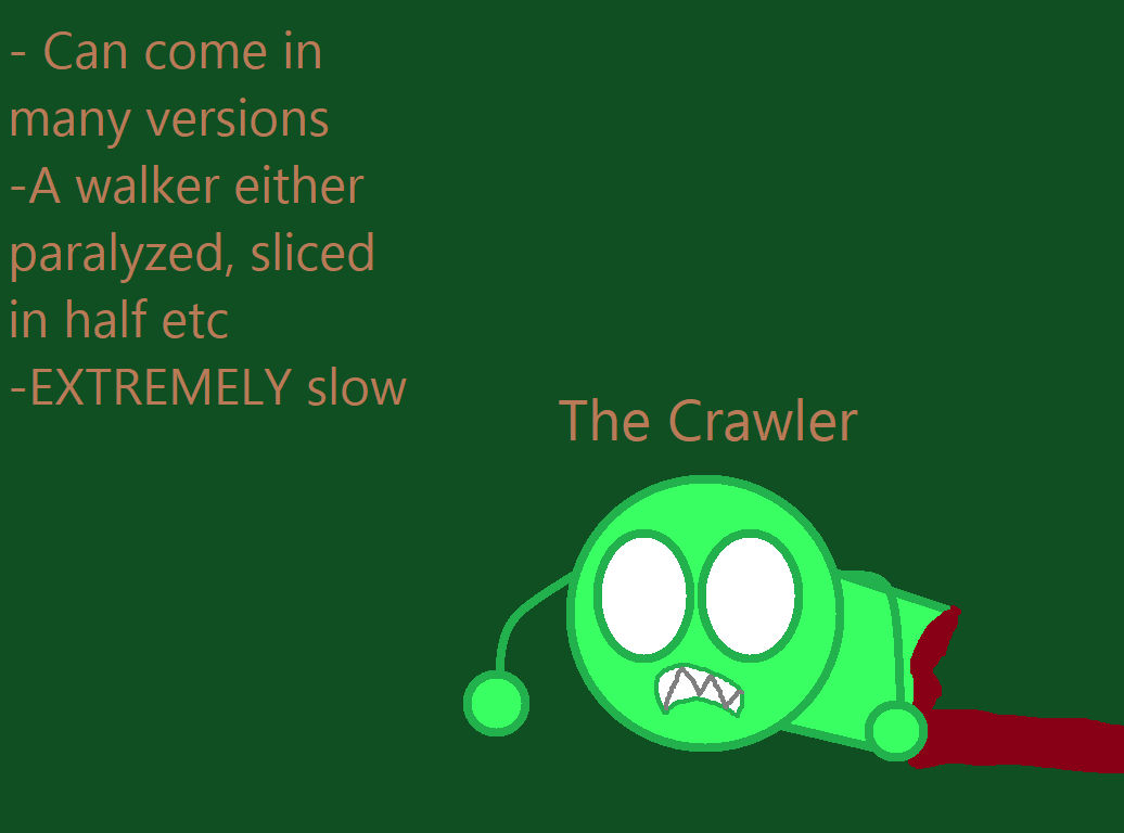 Zombie bio 4: The Crawler by AlwaysInspired744 on DeviantArt