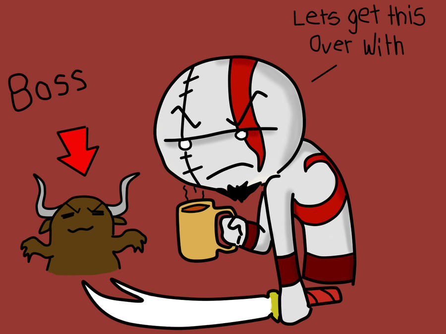 kratos hates mondays