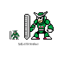 Mega Man Robot Master, Sentry Man