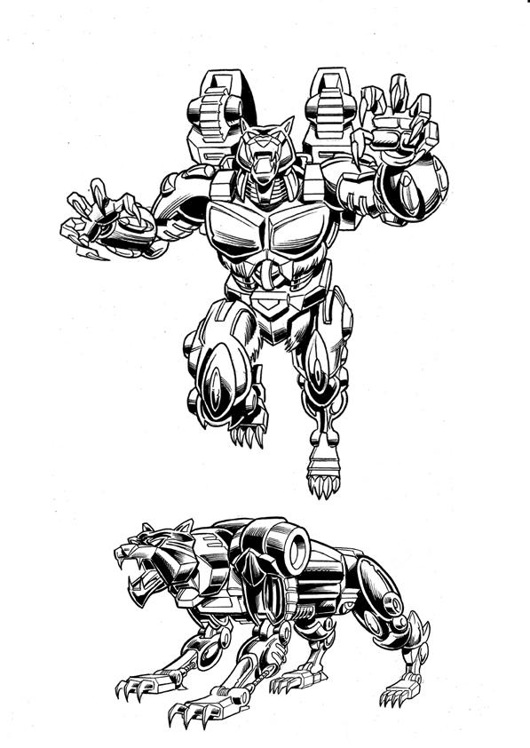 Beast Wars Ravage by Simon-Williams-Art on DeviantArt