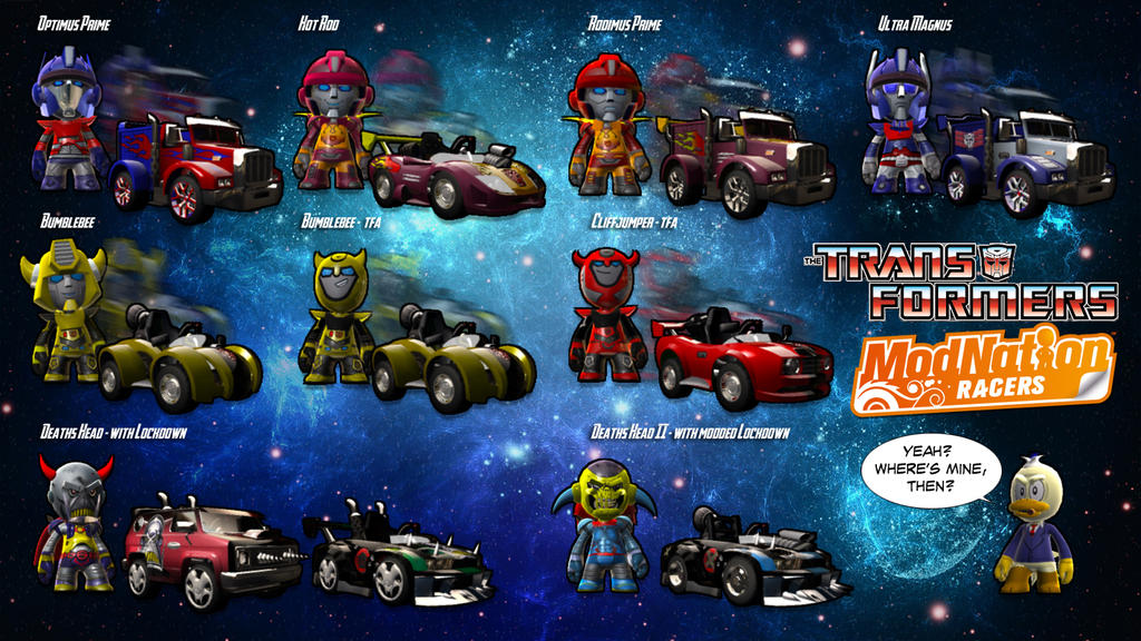Transformers - ModNation Racers by Simon-Williams-Art on DeviantArt