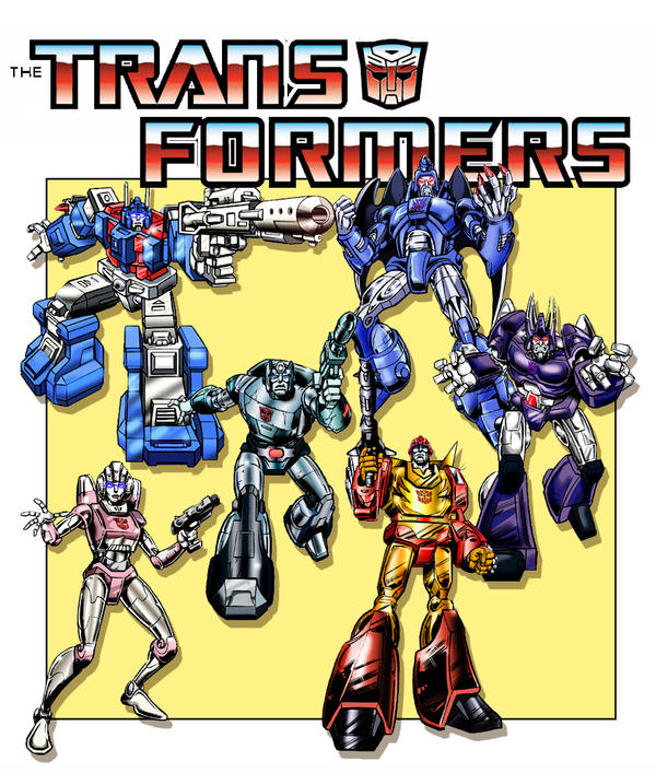 Transformers G1 - DVD artwork