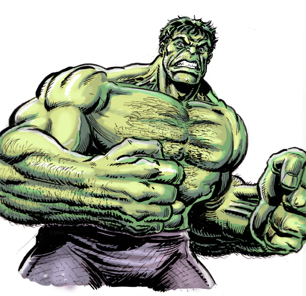 Incredible Hulk - Avengers style