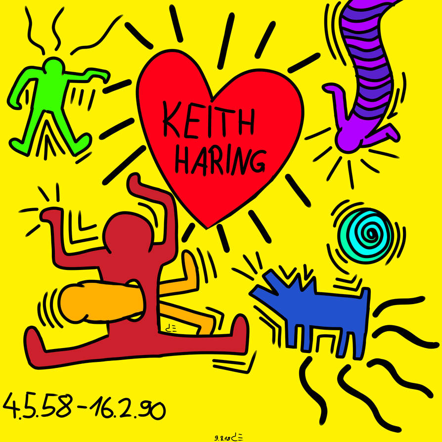 Kieth Harning Pattern Keith Haring Style by CyndaToffee on DeviantArt