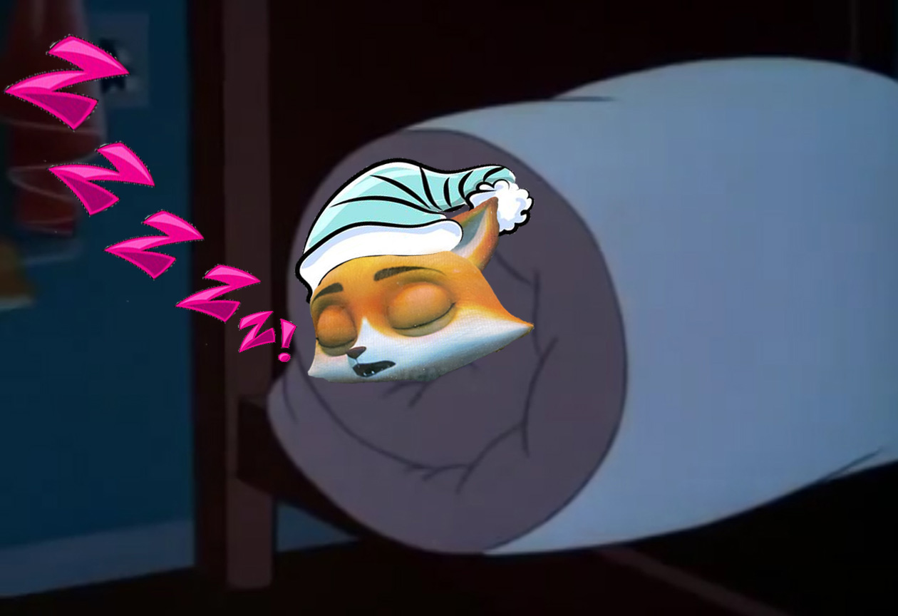 Jade sleeping inside her Mattress by LagovulpesTheGentle on DeviantArt