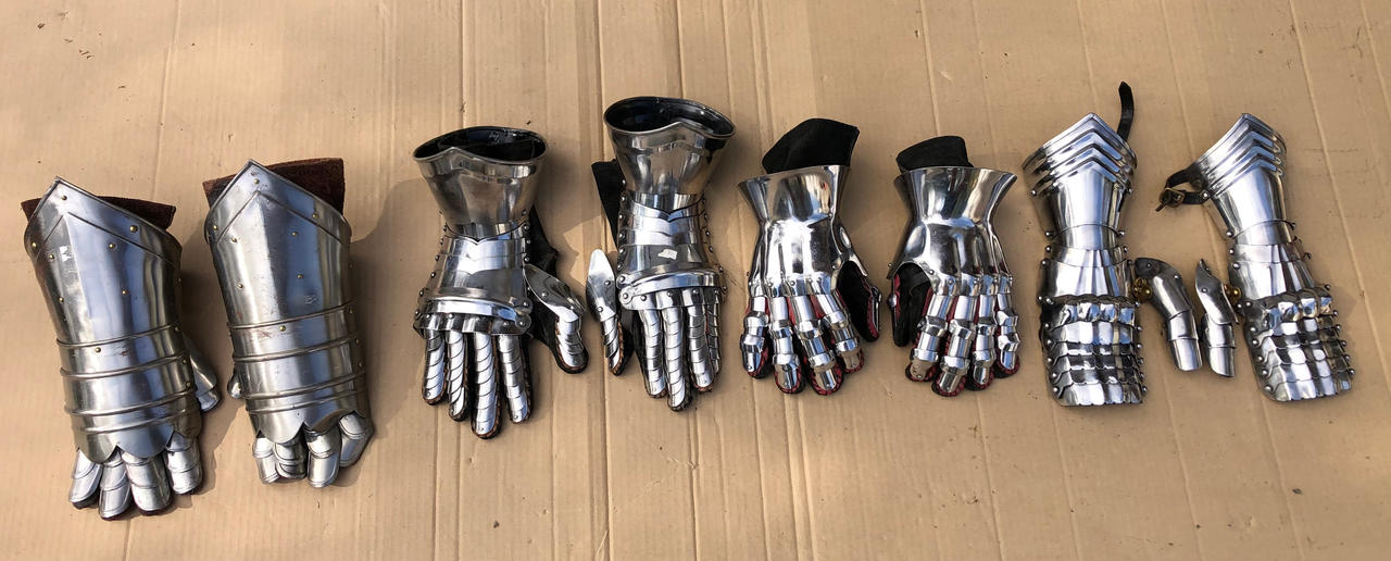 My 4 Gauntlets by LagovulpesTheGentle on DeviantArt