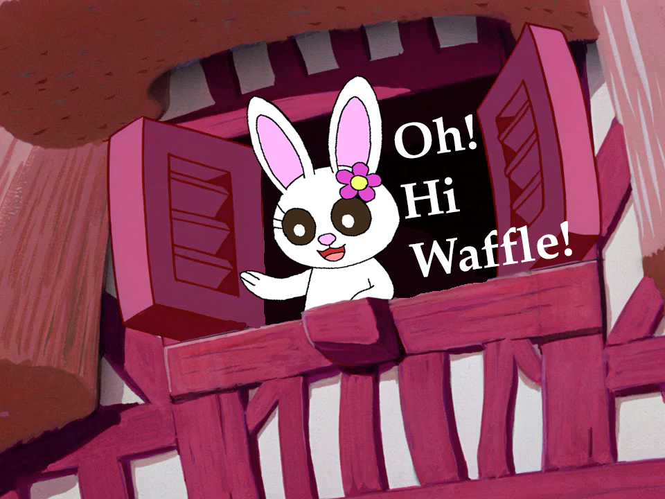 Waffles Rabbit Waffle and the White Rabbit's House Pg 5 by LagovulpesTheGentle on ...