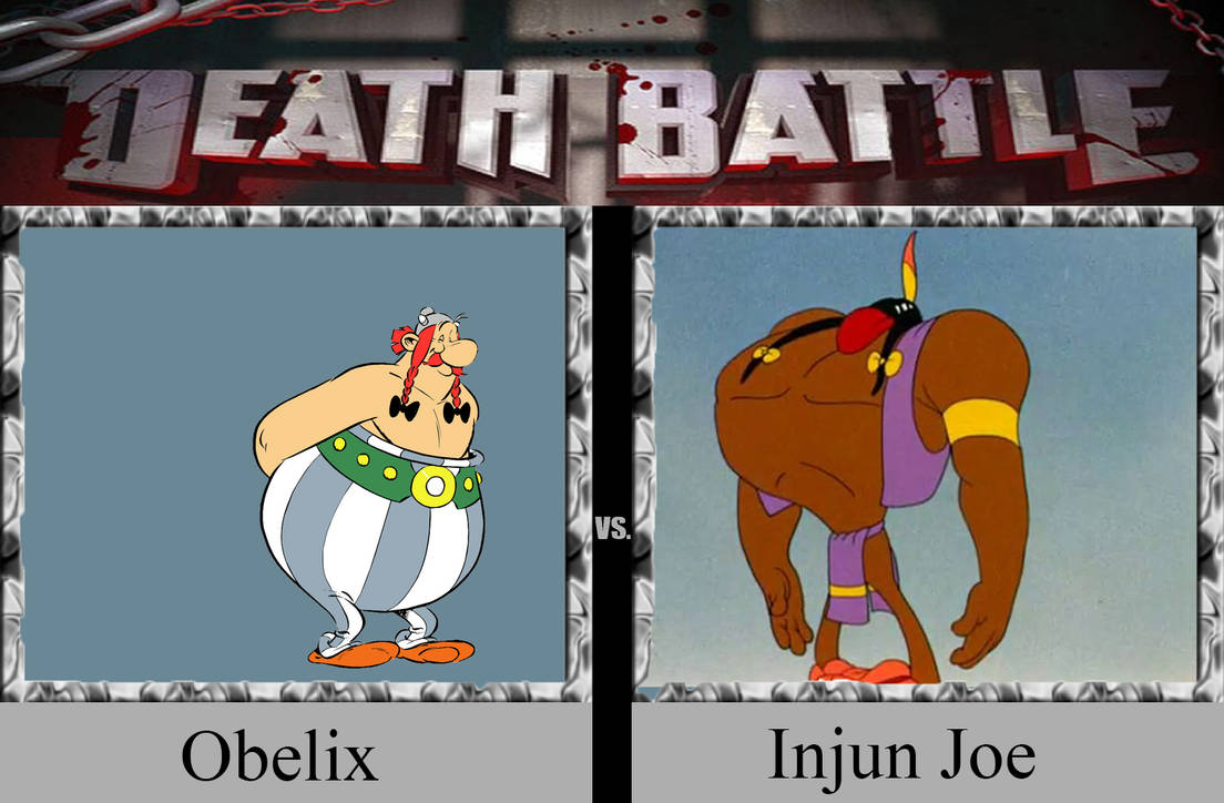 Obelix vs Injun Joe by LagovulpesTheGentle on DeviantArt
