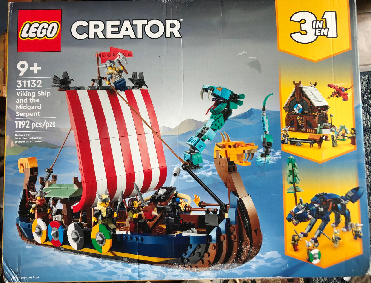LEGO Ideas - Designed for speed, Viking Longship's are the