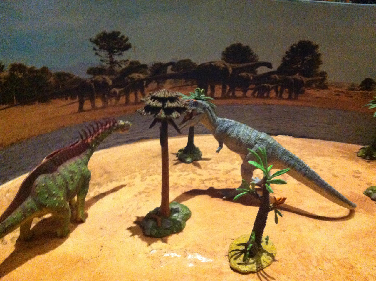Hunting Rinosauras Fake Giganotosaurus hunting Sauropod by LagovulpesTheGentle on DeviantArt
