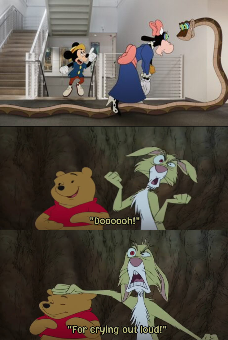 Kaa's Hypnosis makes rabbit angry meme by LagovulpesTheGentle on DeviantArt