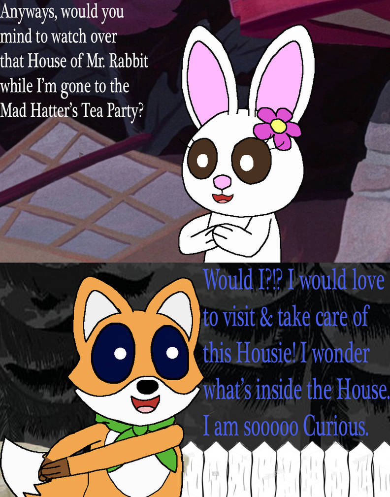 Waffles Rabbit Waffle and the White Rabbit's House Pg 8 by LagovulpesTheGentle on ...