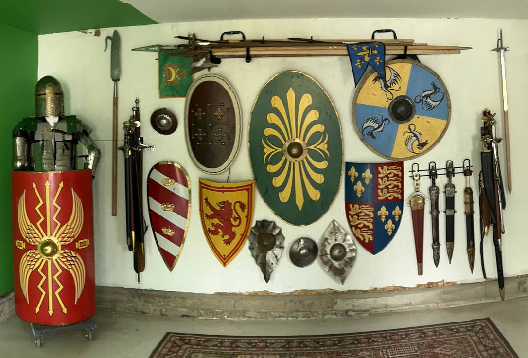 All of my Weapons and Armour! by LagovulpesTheGentle on DeviantArt