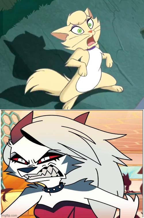 Loona Rage loona rage against Delilah Meme by LagovulpesTheGentle on DeviantArt