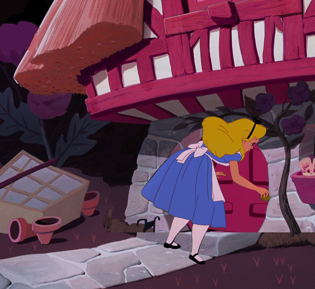 Alice Rabbit House Pg. 7 Alice and the White Rabbit's House by LagovulpesTheGentle on ...