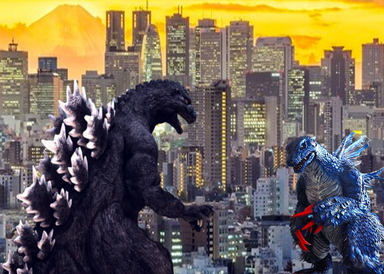 Raiga Raka Godzilla vs Raiga by LagovulpesTheGentle on DeviantArt