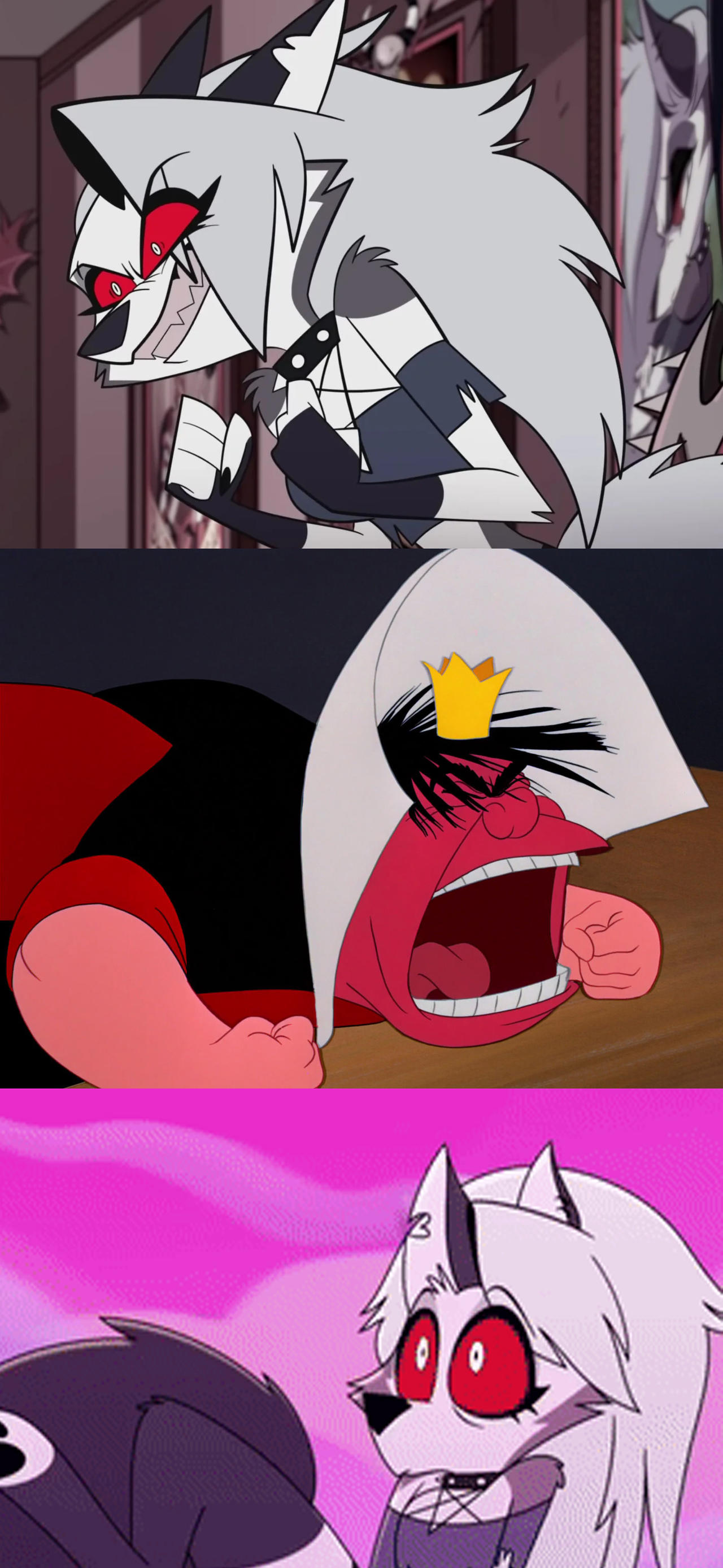 Loona Rage the Queen of Hearts silence at Loona by LagovulpesTheGentle on DeviantArt