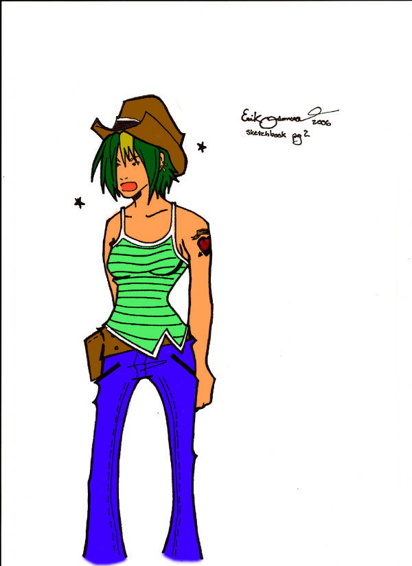 Cowgirl +COLORED+