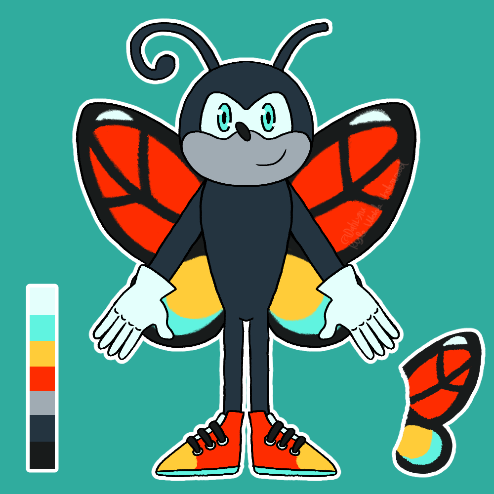Butterfly Sonic Oc by DahLynx on DeviantArt