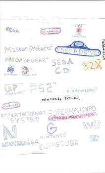 A Collection of Video Game System Logos