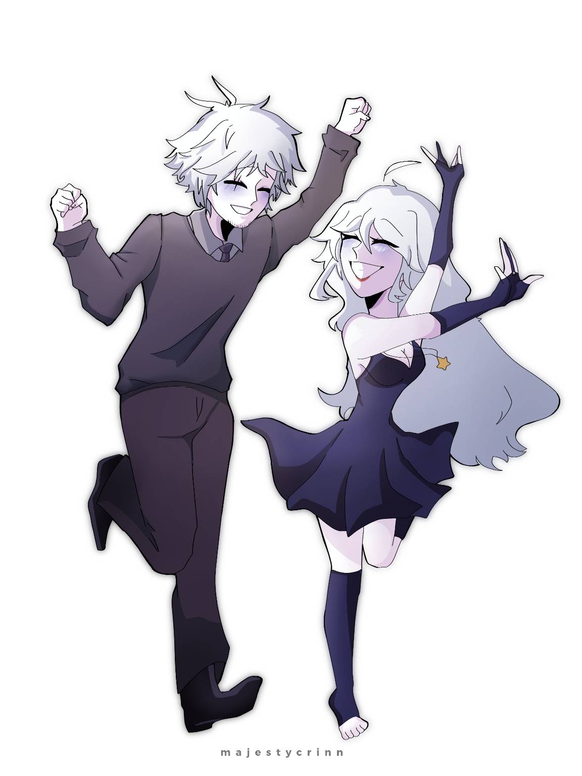 XChara x XRin by majestycrinn on DeviantArt