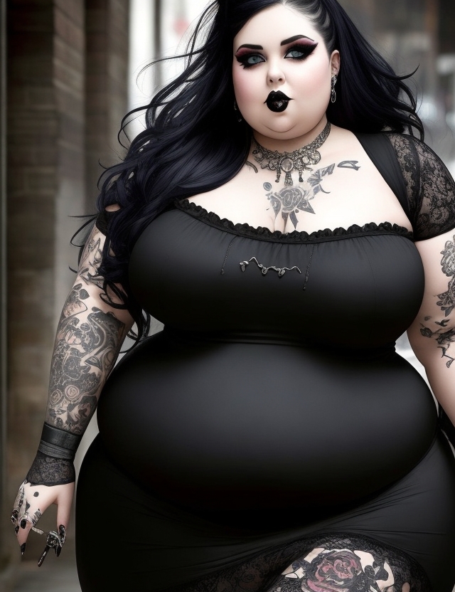 Big Goth Girl By Bluhbluh069 On DeviantArt big-goth-girl-by-bluhbluh069-on-deviantart