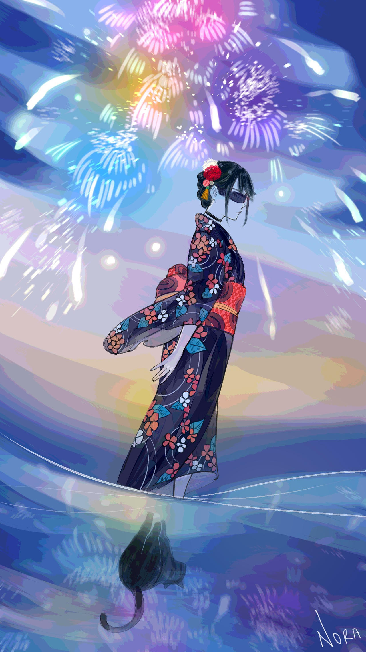 Hanabi Color Hanabi by NoraaaaaArt on DeviantArt