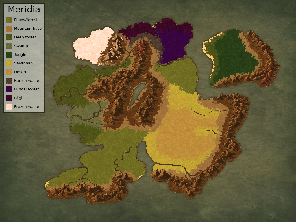 Second map of Meridia by MeridiaDev on DeviantArt