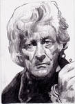 John Pertwee as the third Doctor Who