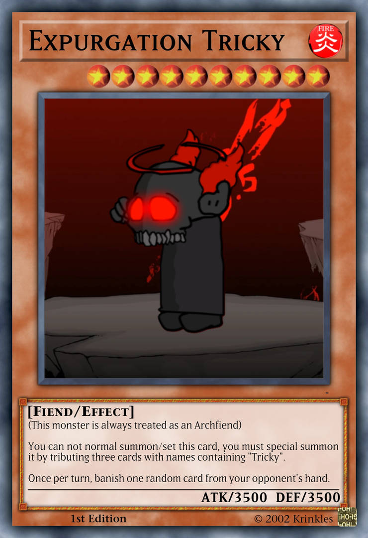 the tricky yugioh card Yu-Gi-Oh! The Tricky (DT05-EN055)