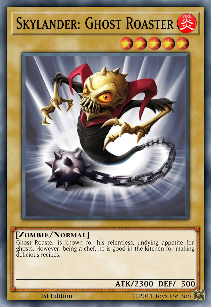Ghost Roster Variant Skylander Ghost Roaster Yu-Gi-Oh! by SauceMasterTheLegend on DeviantArt