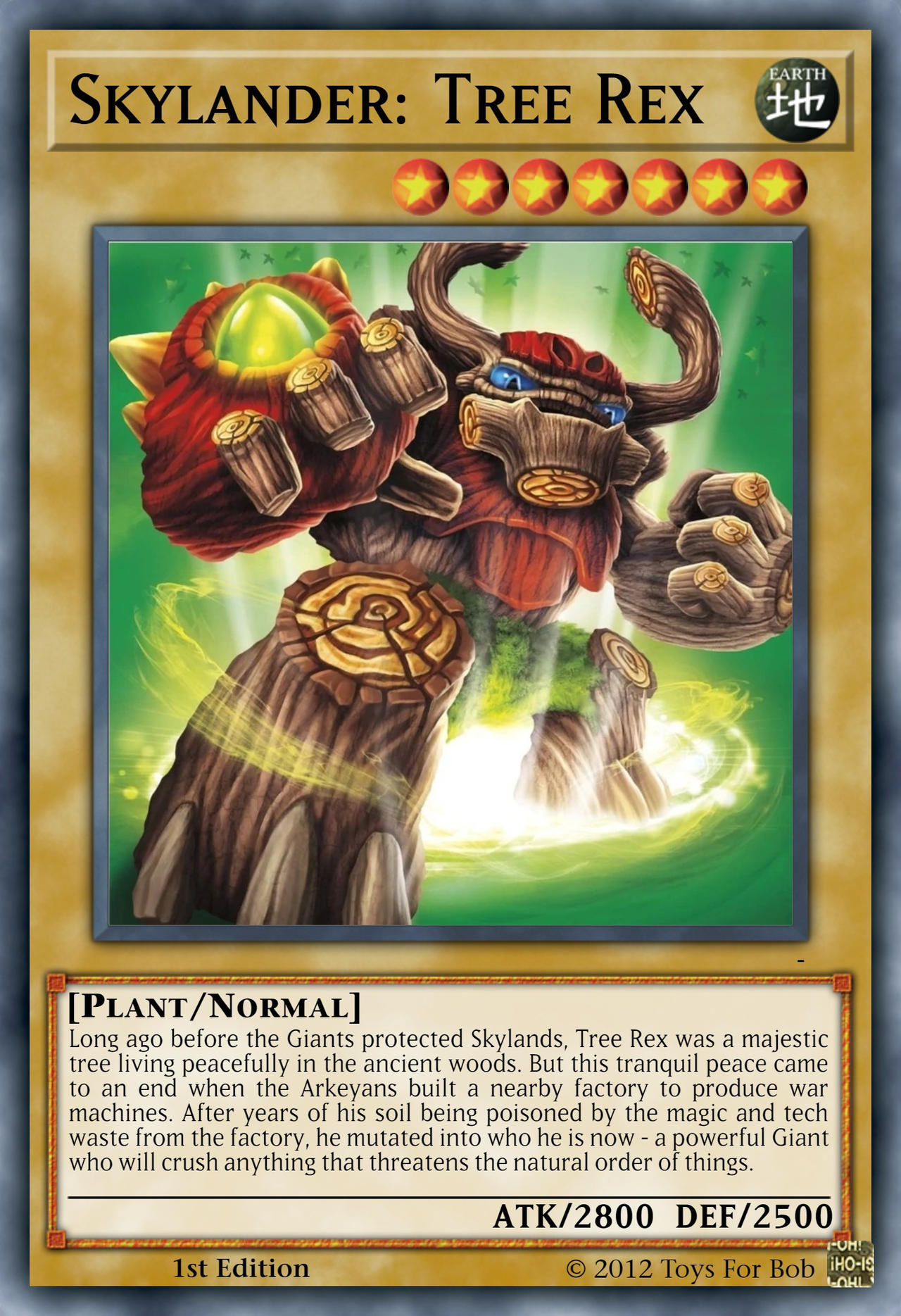 Lander Tree Skylander Tree Rex Yu-Gi-Oh! by SauceMasterTheLegend on DeviantArt