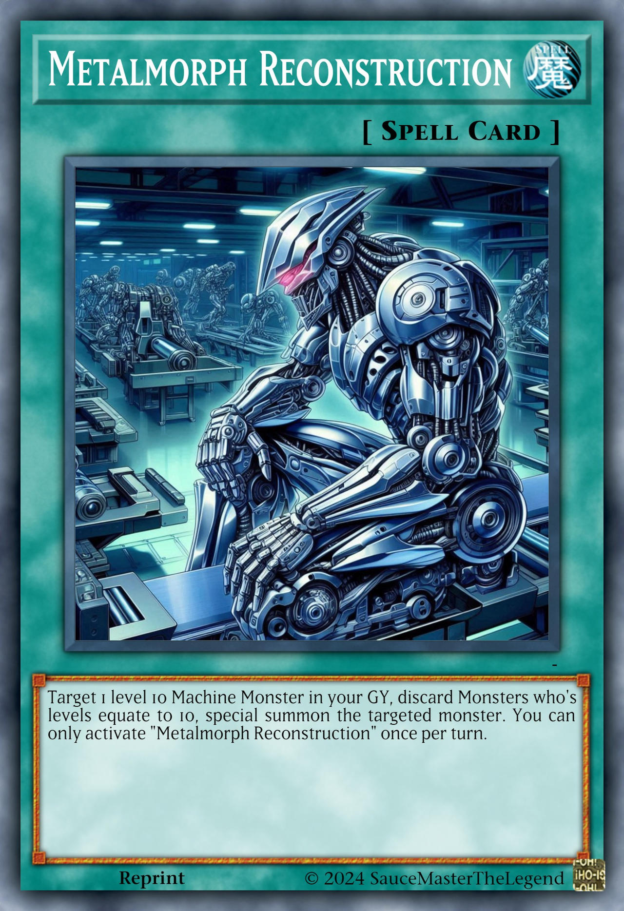 Metalmorph Slot Machine Metalmorph Reconstruction Yu-Gi-Oh! by SauceMasterTheLegend on DeviantArt