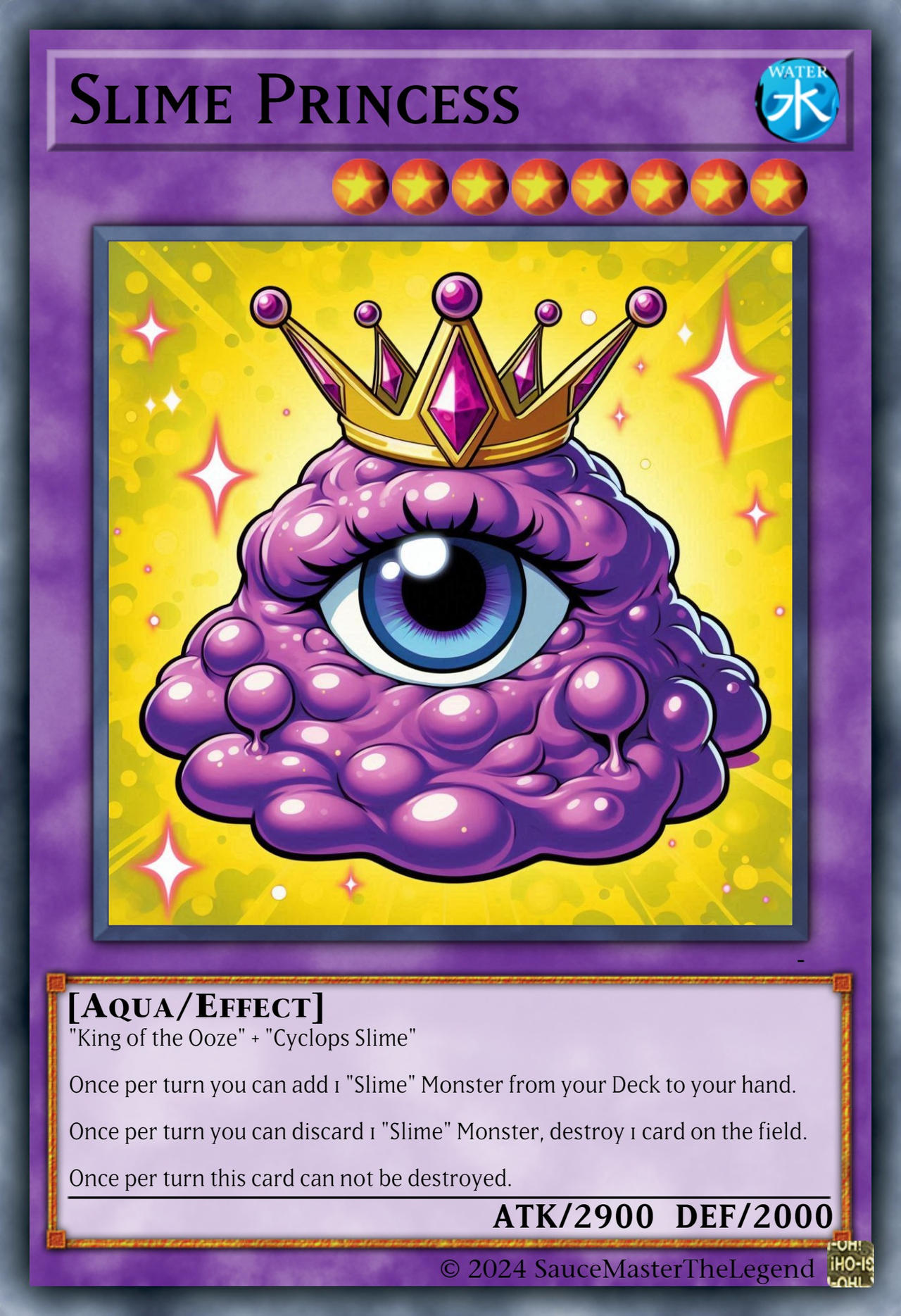 Slime Princess Yu-Gi-Oh! by SauceMasterTheLegend on DeviantArt