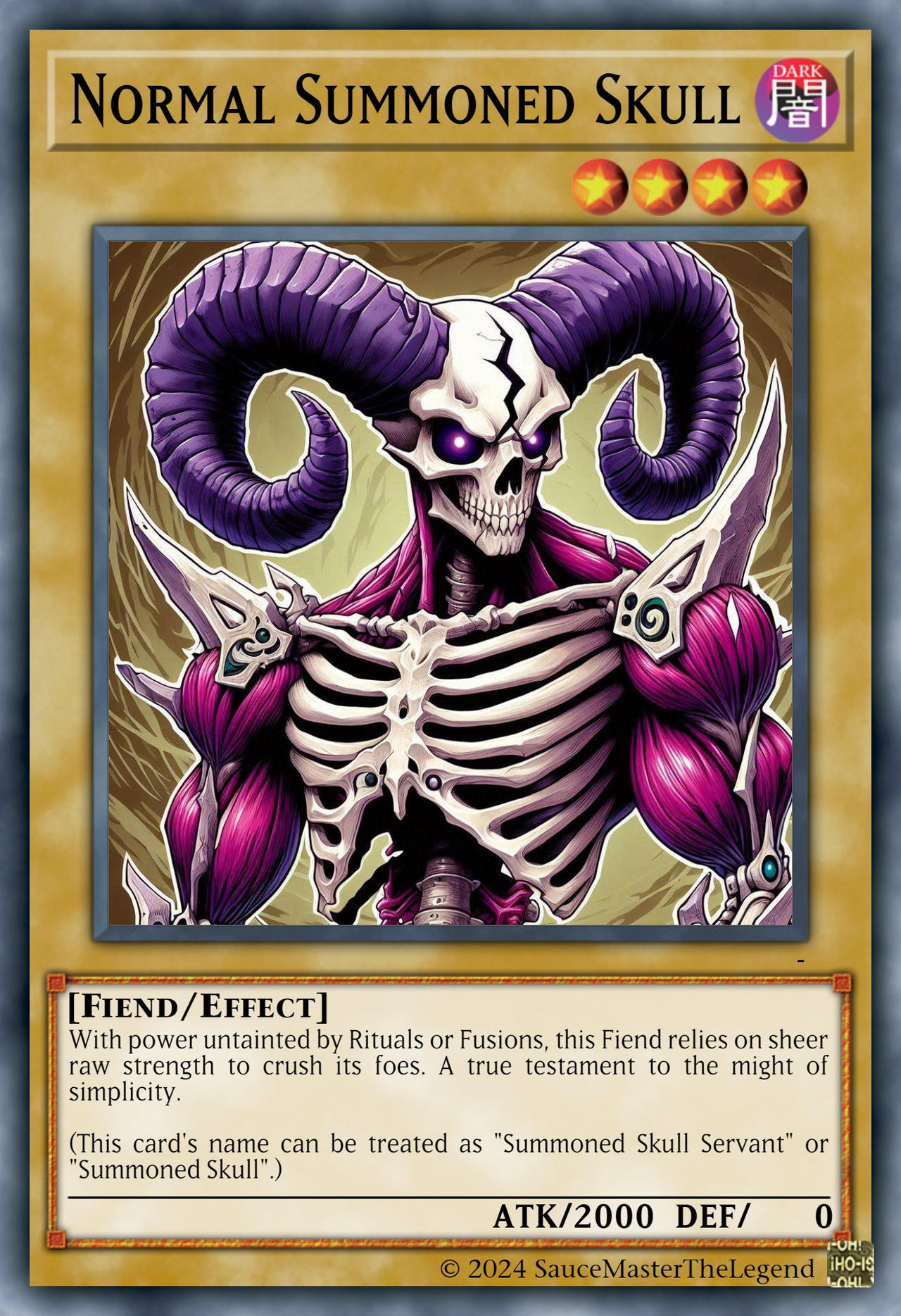 Summon Skull Ritual Normal Summoned Skull Yu-Gi-Oh! by SauceMasterTheLegend on DeviantArt