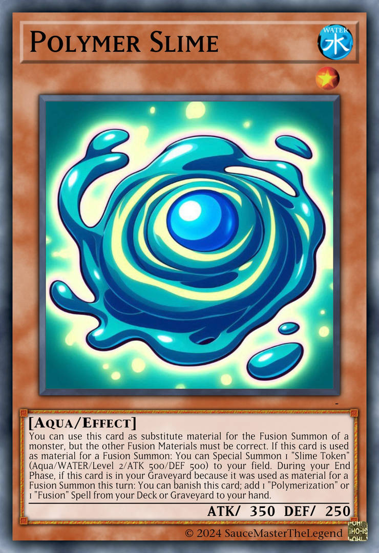 Polymer Slime Yu-Gi-Oh! by SauceMasterTheLegend on DeviantArt