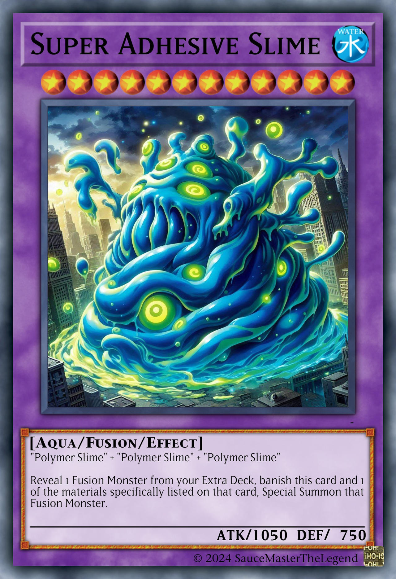 Super Adhesive Slime Yu-Gi-Oh! by SauceMasterTheLegend on DeviantArt