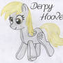 Derpy Hooves Plushie (Hand-drawn Concept Art)