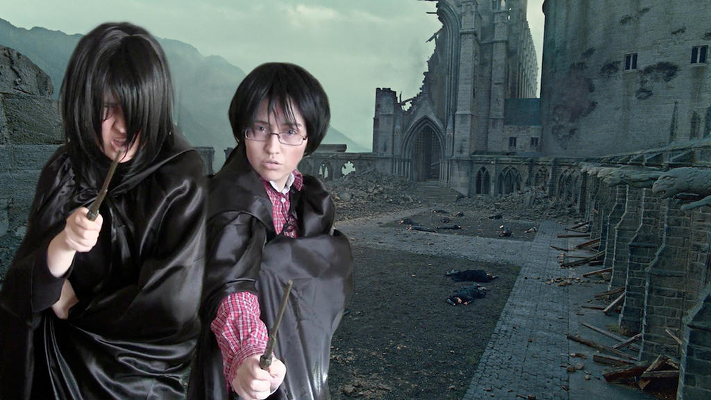 Snarry Library Snarry cosplay #2 by KaitoKuroiRico on DeviantArt