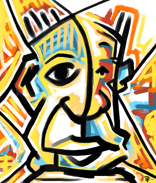 Portrait of Picasso