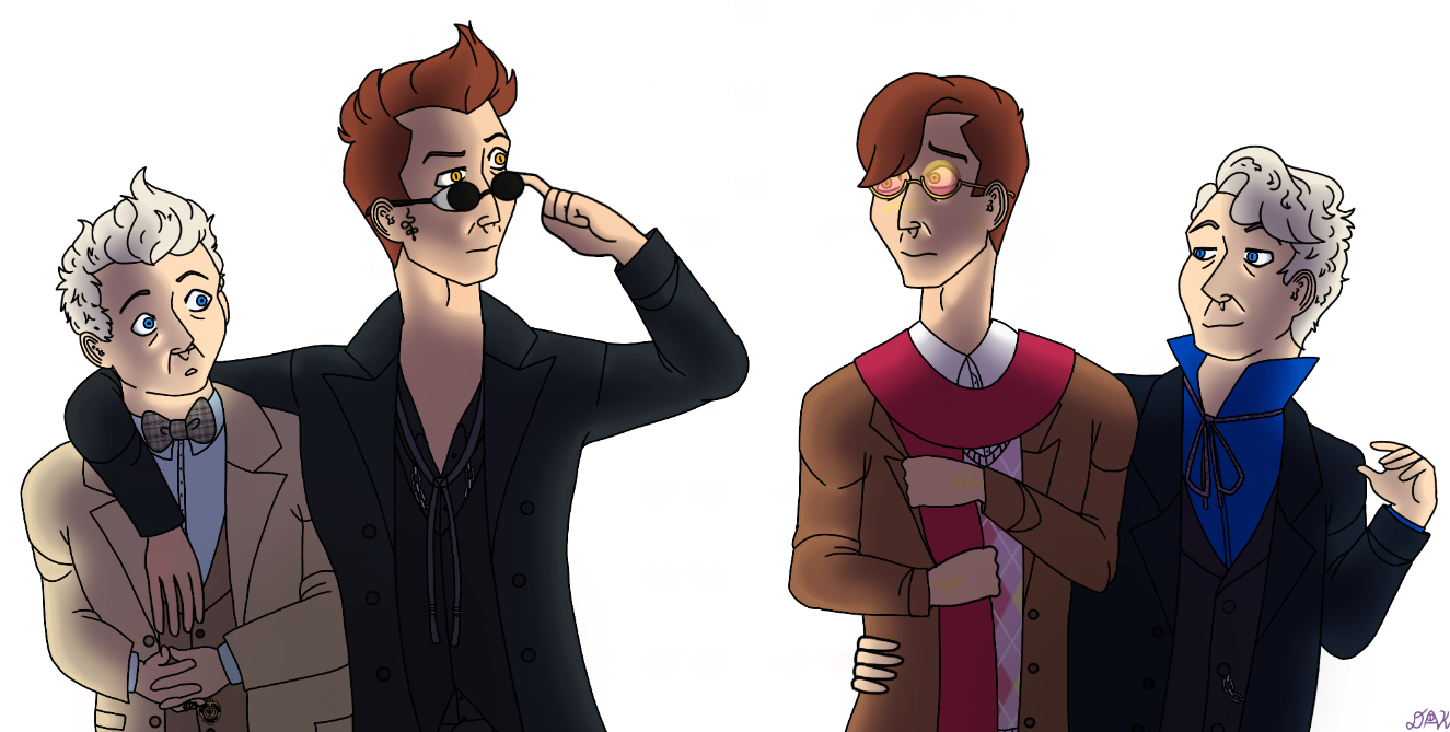 Good Omens meets Decent Omens