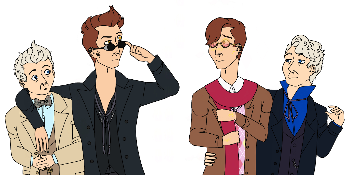 Good Omens meets Decent Omens (without shade)