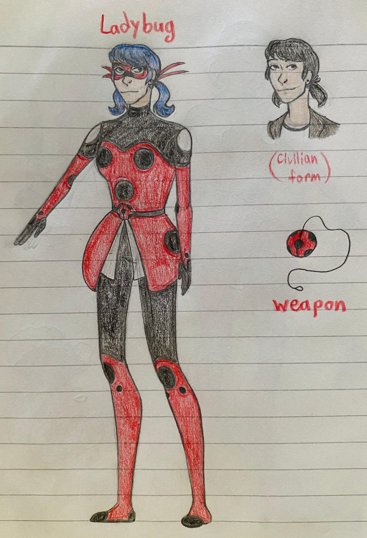 Miraculous ladybug redesign