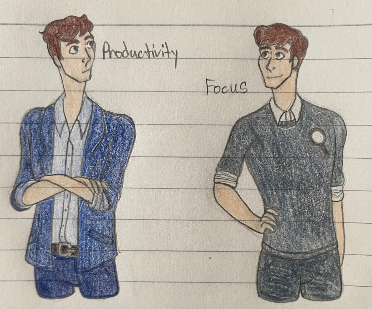 TSShorts Productivity n Focus fan design