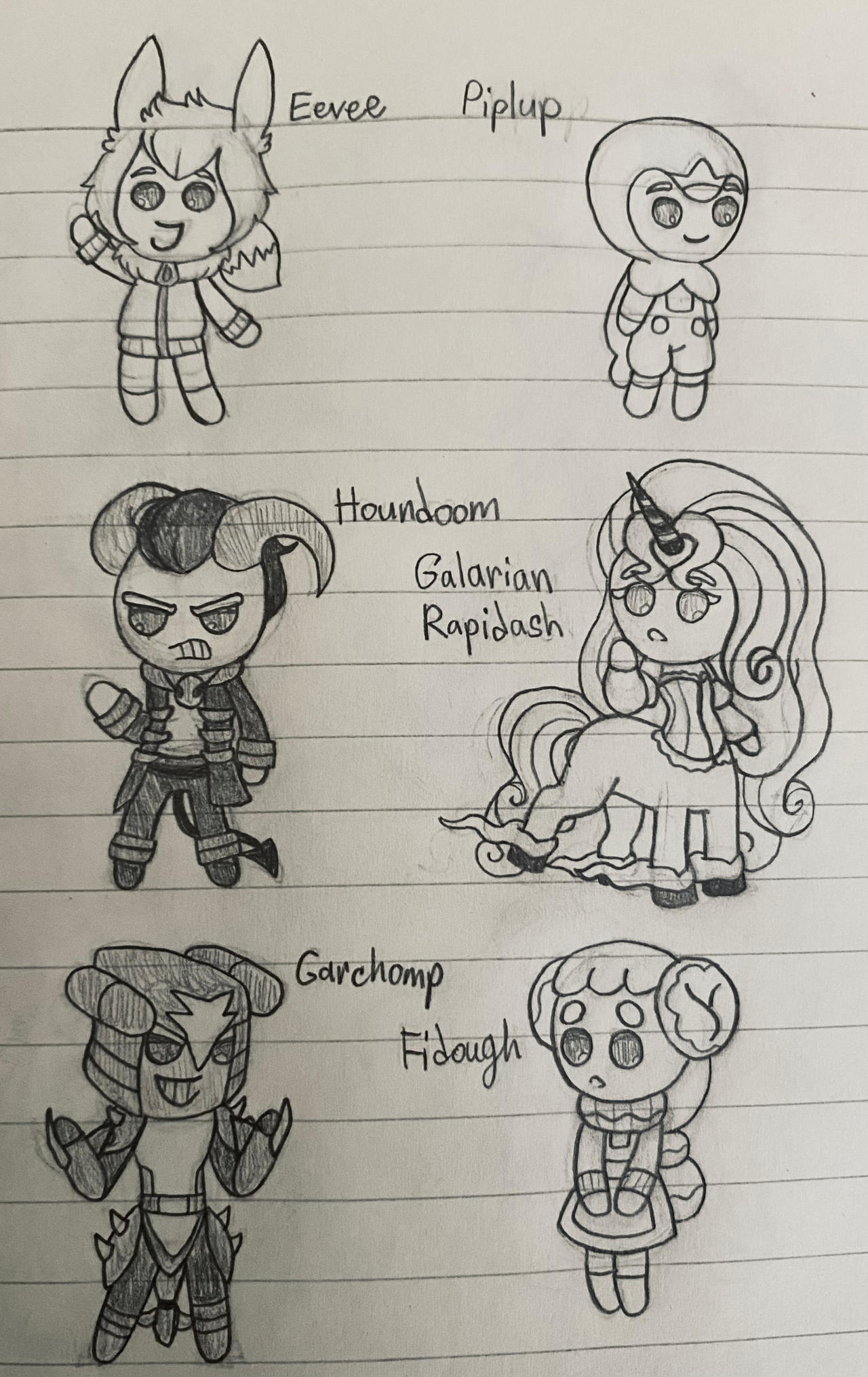 Pokemon as CRK characters